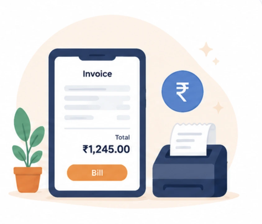 Fast counter billing with LocalShopWala